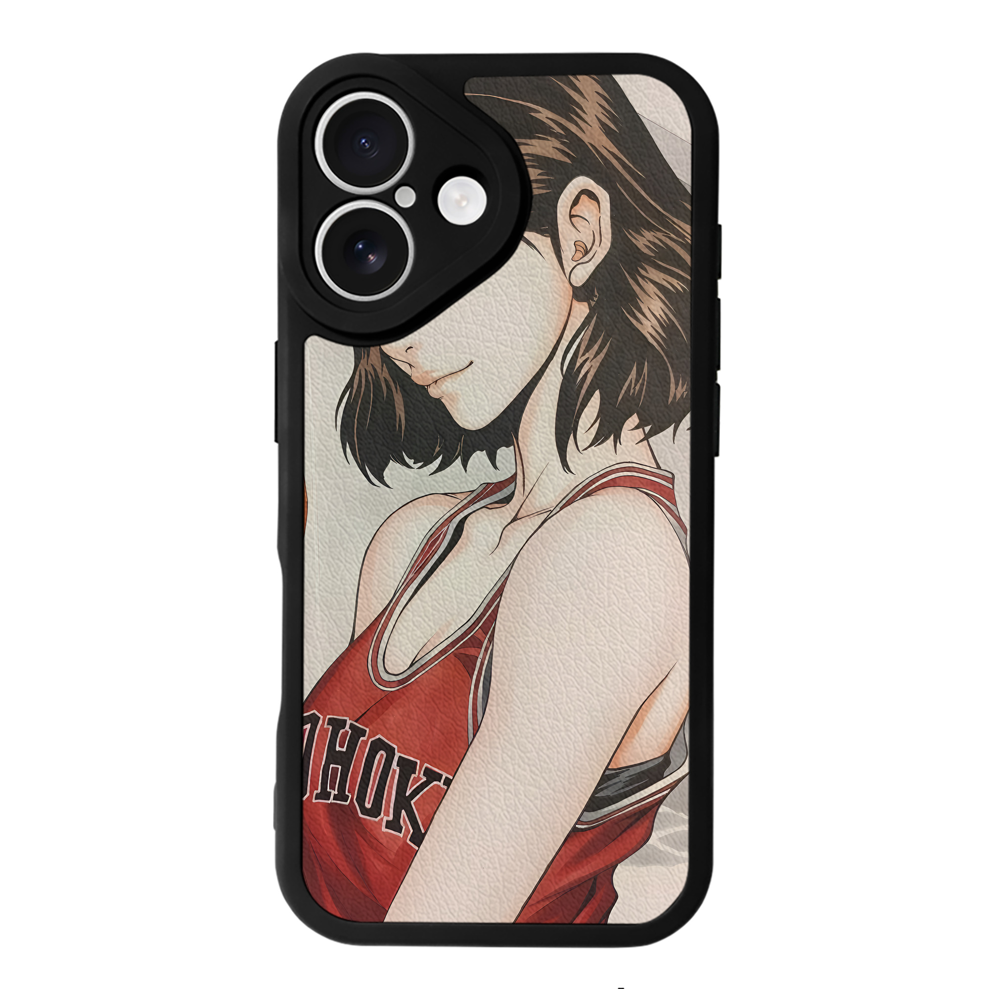（画像用） SLAM DUNK／スラムダンク 【iPhone 16シリーズ対応】シリコンスマホケース（レザー調） 材質：シリコン